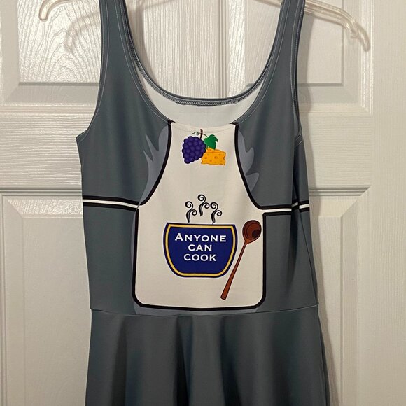 Anyone can Cook theme skater style dress. Xtra-Small NEW by Mouse Runner Design. - Picture 5 of 13